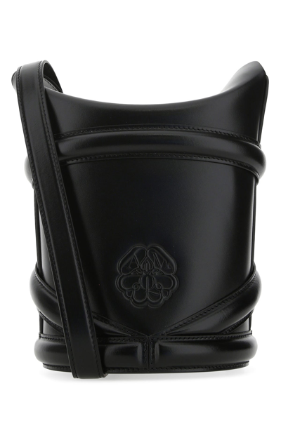 Alexander Mcqueen The Streamlined Leather Bucket Bag