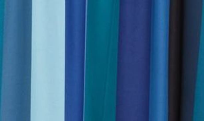 Shop By Design Belinda Sleeveless Georgette Maxi Dress In Navy/ Blue Combo