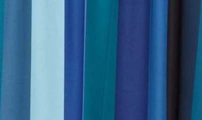 By Design Belinda Sleeveless Georgette Maxi Dress In Navy/ Blue Combo