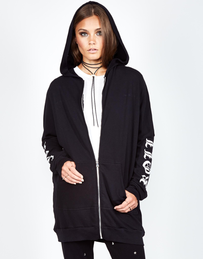 Lauren Moshi Kinley R & R Skull In Black