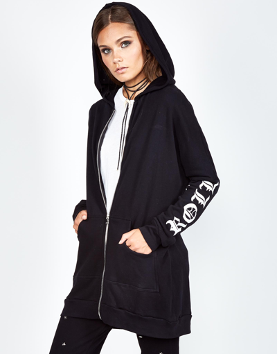 Lauren Moshi Kinley R & R Skull In Black