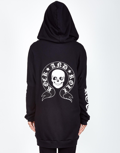 Lauren Moshi Kinley R & R Skull In Black