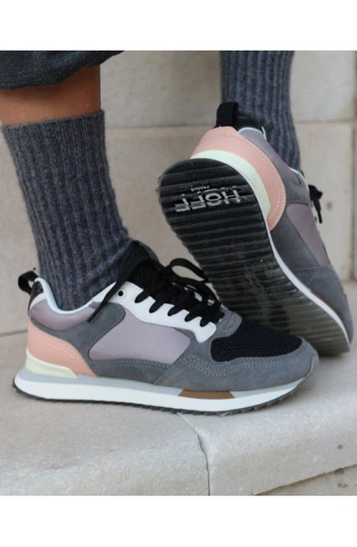 Shop Hoff City Colorblock Sneaker In Grey Black White