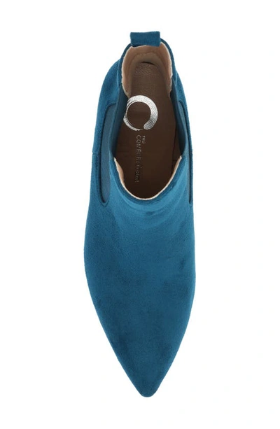 Journee Collection Elitta Vegan Leather Chelsea Bootie In Blue