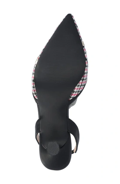 Journee Collection Nellia Slingback Pointed-toe Pump In Black