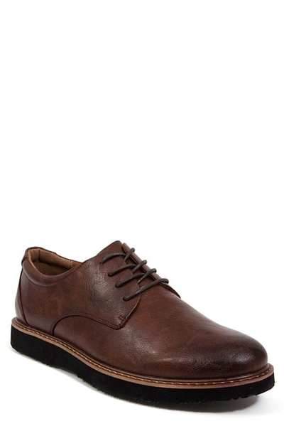 Deer Stags Walkmaster Plain Toe Derby In Brown