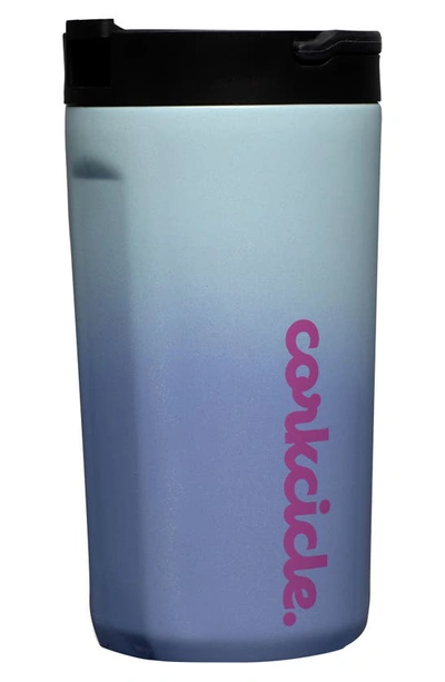 Shop Corkcicle 12-ounce Insulated Tumbler In Ombre Ocean