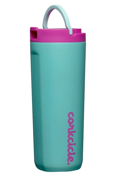 Shop Corkcicle 17-ounce Insulated Tumbler In Mermaid