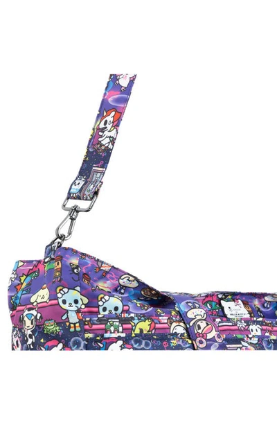 Shop Ju-ju-be Super Be Onyx Collection Diaper Bag In Roller Disco Dreaming