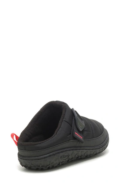 Shop Chaco Ramble Water Resistant Puffer Clog In Black