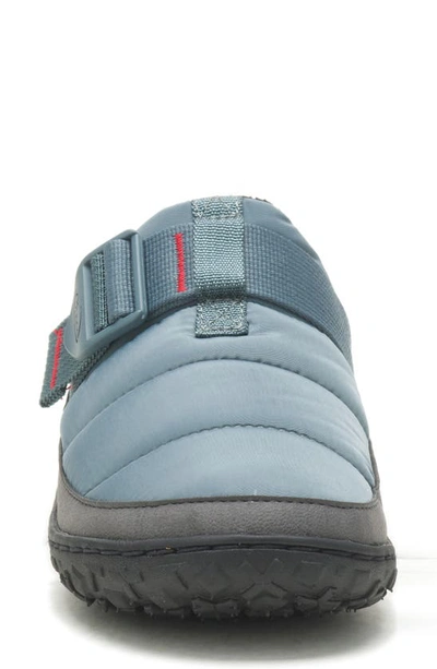 Shop Chaco Ramble Water Resistant Puffer Clog In Cloudy Blue