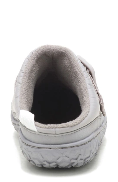 Shop Chaco Ramble Water Resistant Puffer Clog In Ash Gray