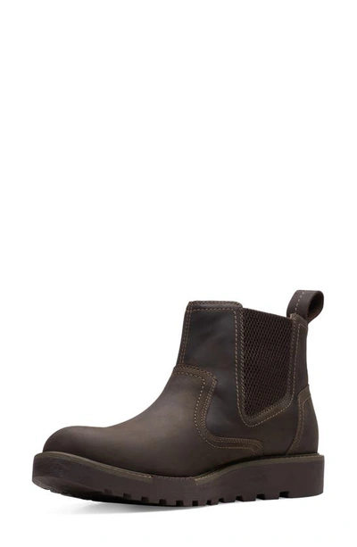 Shop Clarks Hinsdale Up Chelsea Boot In Brown