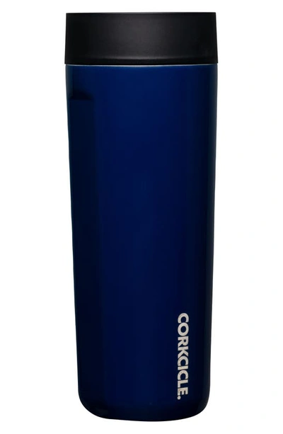 Shop Corkcicle 17-ounce Commuter Tumbler In Midnight Navy