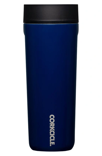 Shop Corkcicle 17-ounce Commuter Tumbler In Midnight Navy