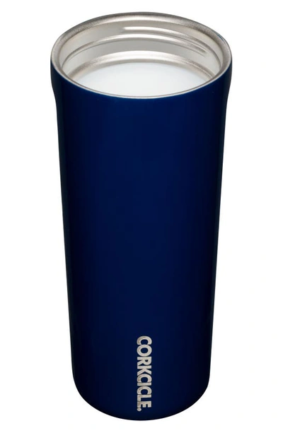 Shop Corkcicle 17-ounce Commuter Tumbler In Midnight Navy