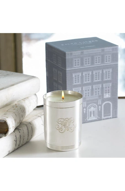 Shop Ralph Lauren 888 Madison Flagship Candle In Silver