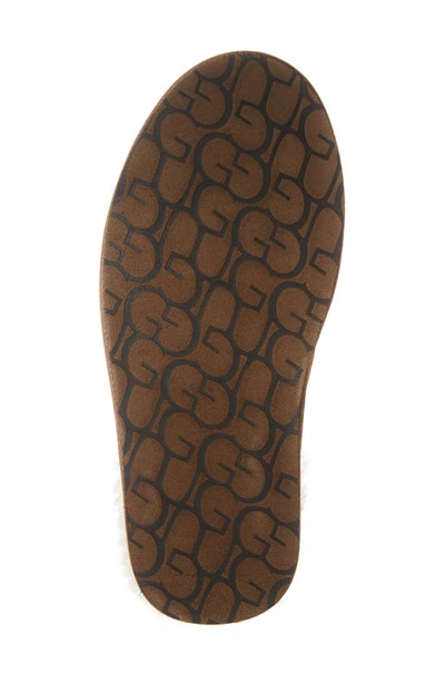 Ugg Hyde Shearling-lined Suede Slippers In Chestnut Suede