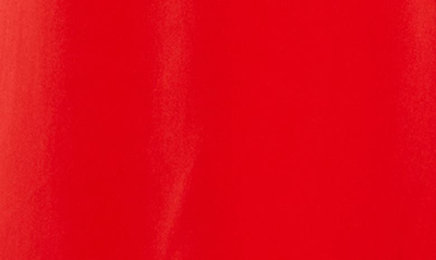 Shop Ieena For Mac Duggal Off The Shoulder Ruffle Sheath Gown In Red