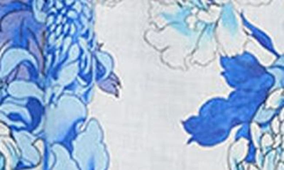Shop Camilla Heart Of A Dragon Print Cutout Linen Minidress
