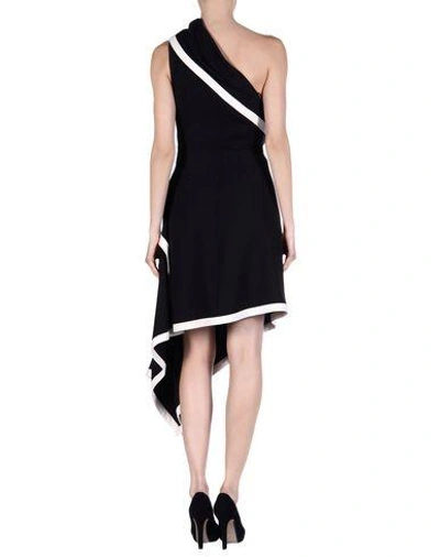 Shop Mcq By Alexander Mcqueen Midi Dress In Black