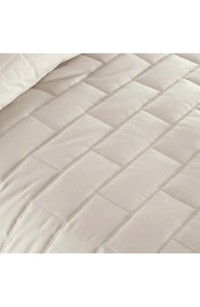 Southshore Fine Linens Premium Collection Vilano Brickyard Quilt Set In Bone