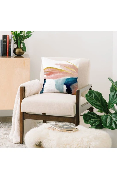 Deny Designs Alyssa Hamilton Art Exhale Throw Pillow In Multi