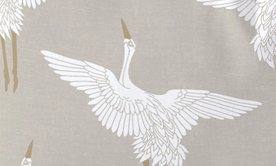 Deny Designs Iveta Abolina Cranes Lumbar Pillow In Multi