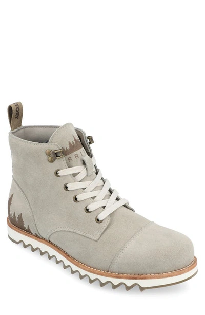 Territory Boots Zion Water Resistant Lace-up Lug Boot In Taupe