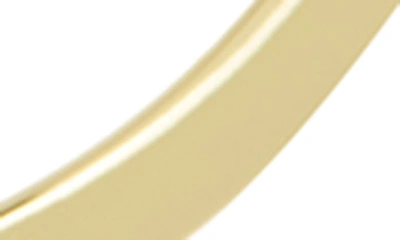 Argento Vivo Large Flat Hoop Earrings In Gold