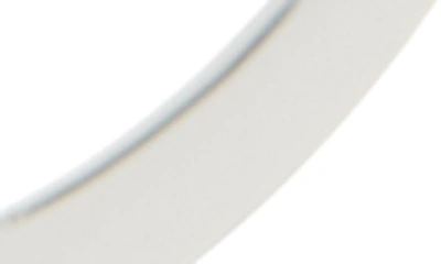Argento Vivo Large Flat Hoop Earrings In Silver