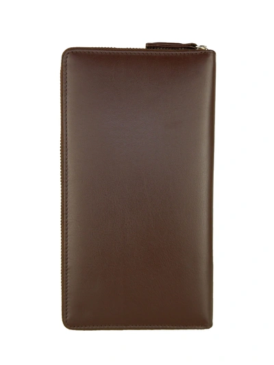 Shop Cavalli Class Brown Leather Men's Wallet