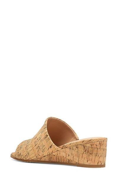 Shop Nydj Claudine Wedge Sandal In Natural