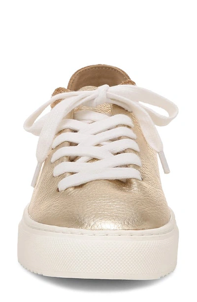 Sam Edelman Poppy Sneakers In Gold