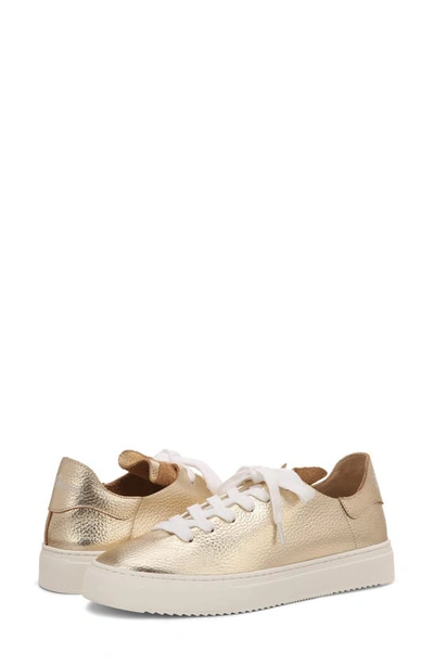 Sam Edelman Poppy Sneakers In Gold