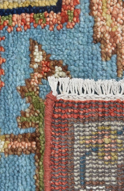 Solo Rugs Miranda Handmade Wool Blend Area Rug In Rust