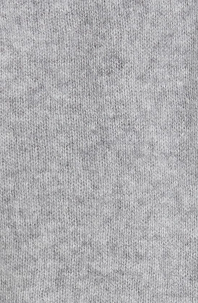 Shop Khaite Jo Stretch Cashmere Polo Sweater In Warm Grey