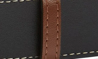Shop Burberry Reversible Monogram Belt In Dark Birch Brown