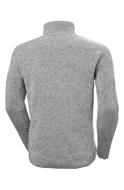 Shop Helly Hansen Varde 2.0 Fleece Jacket In Grey Fog