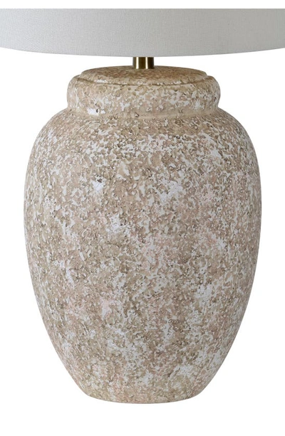 Renwil Wassily Ceramic Table Lamp In Painted Cream Off-white