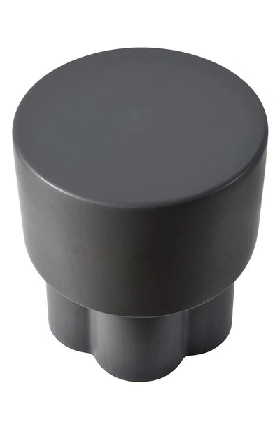 Shop Renwil Willmar Accent Table In Matte Charcoal