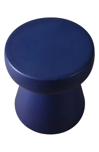Shop Renwil Charlie Outdoor Table In Matte Navy