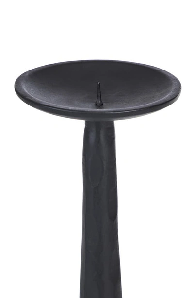 Renwil Ren-wil Tilde Tapered/pillar Candle Holders, Set Of 2 In Matte Black