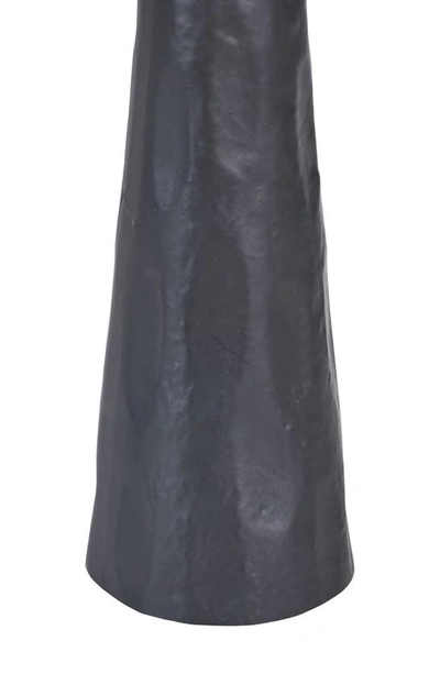 Renwil Ren-wil Tilde Tapered/pillar Candle Holders, Set Of 2 In Matte Black