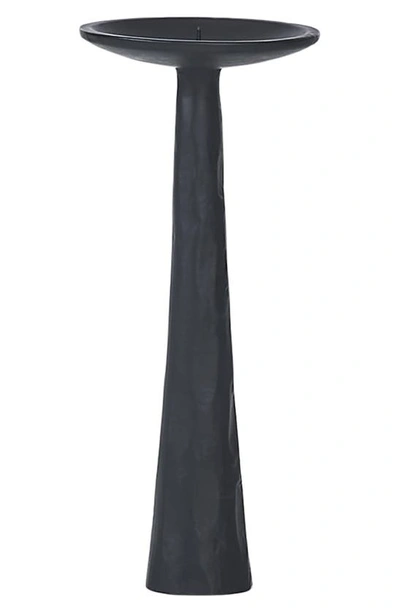 Renwil Ren-wil Tilde Tapered/pillar Candle Holders, Set Of 2 In Matte Black