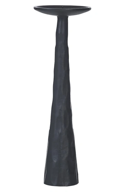 Renwil Ren-wil Tilde Tapered/pillar Candle Holders, Set Of 2 In Matte Black