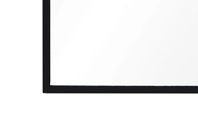 Shop Renwil Warren Arch Mirror In Matte Black