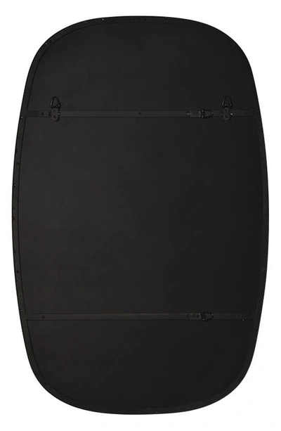 Shop Renwil Bergen Mirror In Matte Black