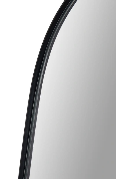 Shop Renwil Bergen Mirror In Matte Black