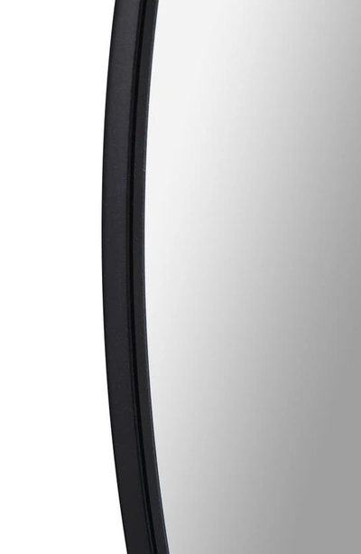 Renwil Ren-wil Claribel Round Mirror In Black
